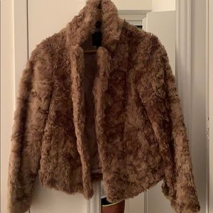 Light Brown Fur Jacket
